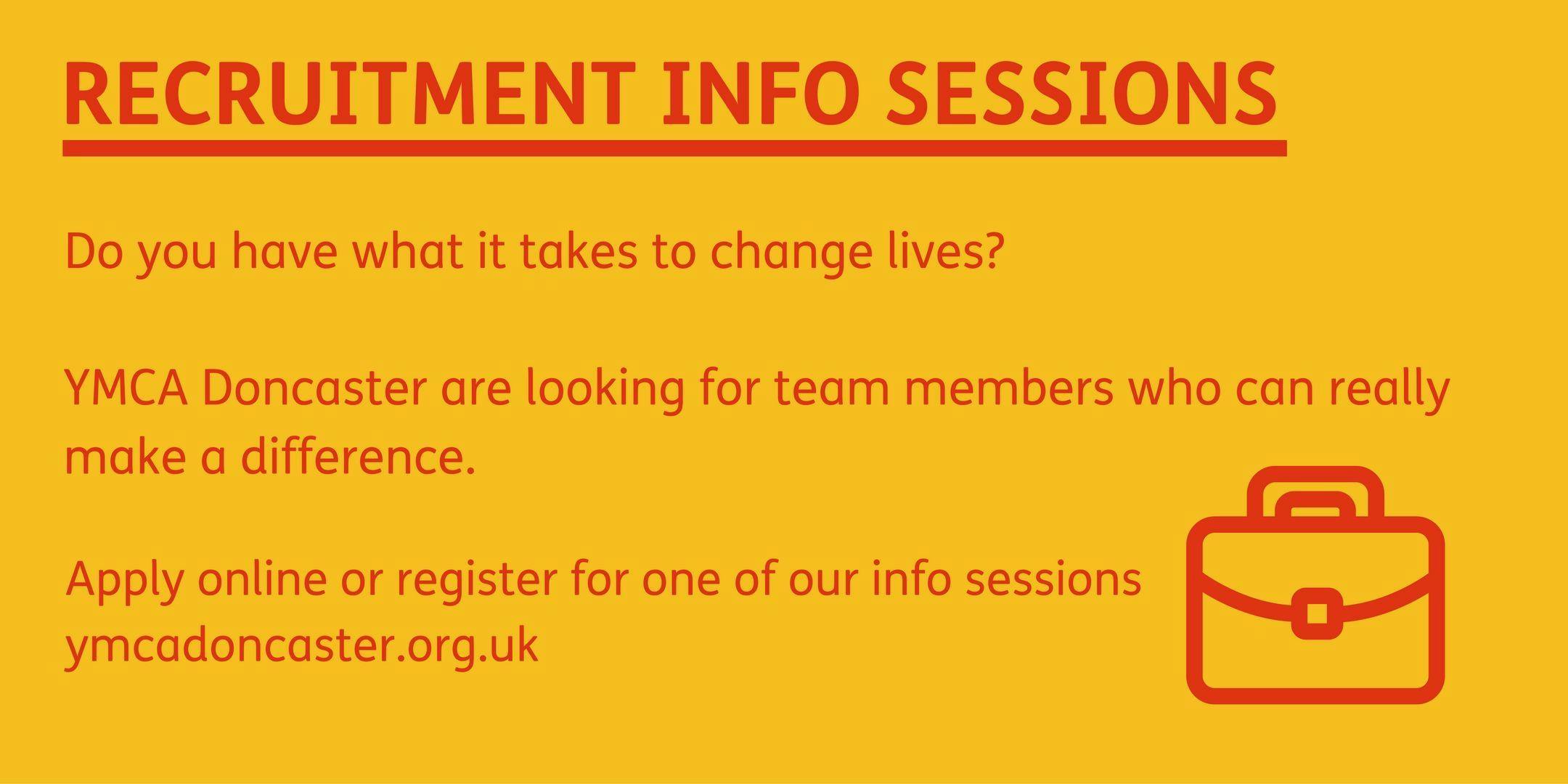 Recruitment Info Session - 4pm on Tuesday 24th September 2019