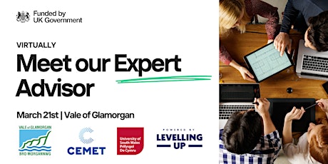 Image principale de Meet our Expert Advisor - Vale of Glamorgan