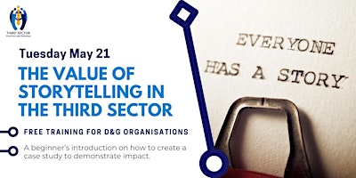 Imagem principal do evento The value of storytelling in  the third sector