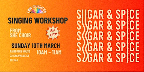 Singing Workshop - Sugar & Spice 2024 primary image
