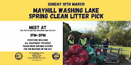 Mayhill Washing Lake Spring Clean Litter Pick (no need to book) primary image