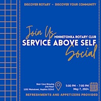 Imagem principal de Minnetonka Rotary Service Above Self Social