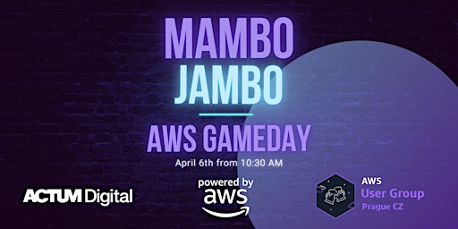 Imagem principal do evento Mambo Jambo AWS GameDay