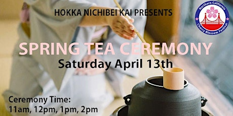 Spring Japanese Tea Ceremony  at Kanso-an , 4-13-24 (Sat)