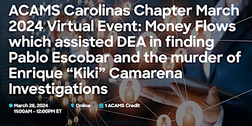 Imagen principal de Narco Money Flows the story behind Escobar & the murder of "Kiki" Camarena