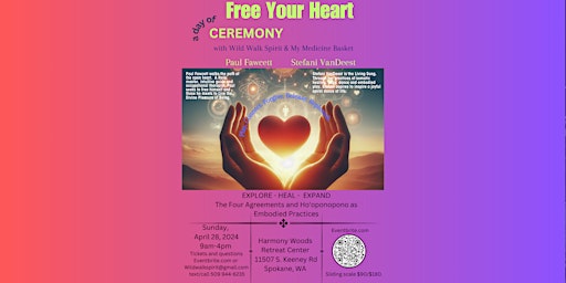 Image principale de Free Your Heart - Exploring the Four Agreements and Ho'oponopono