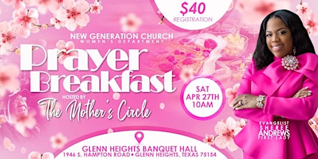 New Generation Church Women’s Department Prayer Breakfast