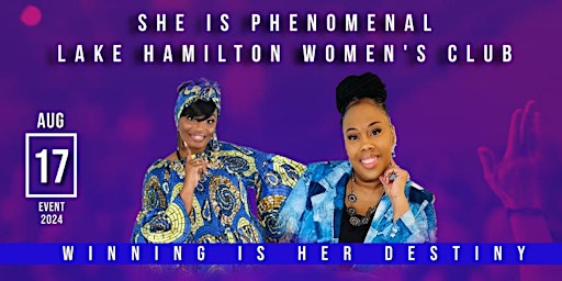 SHE IS PHENOMENAL "Winning Is Her Destiny" primary image