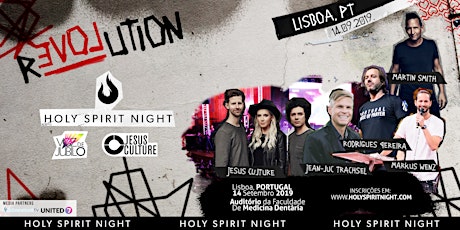Imagem principal de Holy Spirit Night - Love Revolution | Lisboa