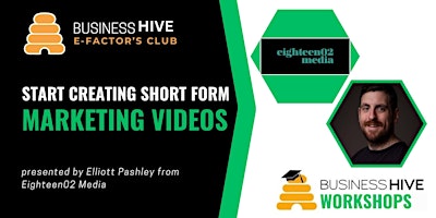 Start Creating Short Form Marketing Videos Workshop primary image