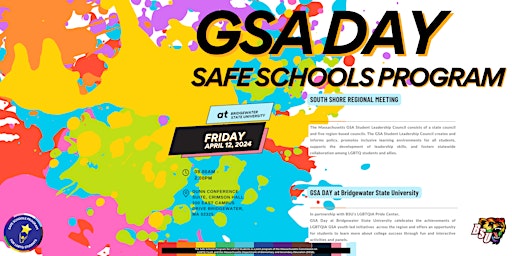 Immagine principale di GSA DAY 2024 at Bridgewater State University! 