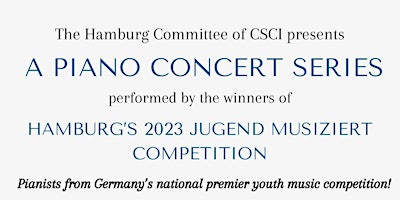 Immagine principale di Young Musicians Exchange  Concert Series 