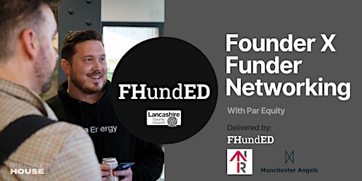 Imagem principal do evento FHundED X Par Equity - Founder X Funder event