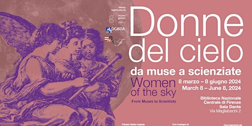 Immagine principale di Visite guidate alla mostra "Donne del cielo: da muse a scienziate" 