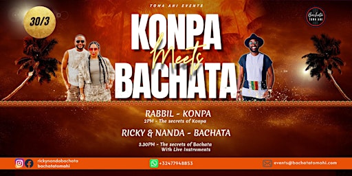 Immagine principale di Konpa meets Bachata - Exclusive Bootcamp 