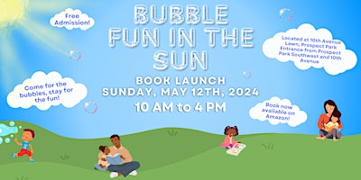 Bubble Fun in the Sun Book Launch primary image