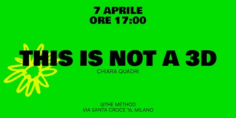 Immagine principale di This is not a 3D 