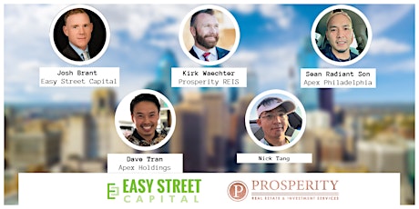 Primaire afbeelding van Philly's 14th Real Estate Mixer Sponsored by Easy Street Capital