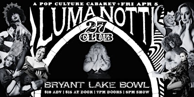 Primaire afbeelding van Luma Notti's 27 Club: a Pop Culture Cabaret