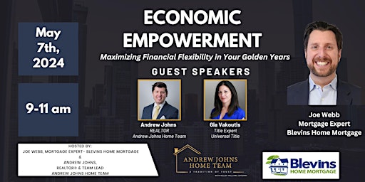 Economic Empowerment: Maximizing Financial Flexibility in your Golden Years primary image