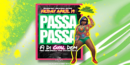 PASSA PASSA - FI DI GYAL DEM primary image