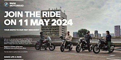 Imagem principal do evento BMW Motorrad Retailer Roadshow 2024 Vertu Rotherham