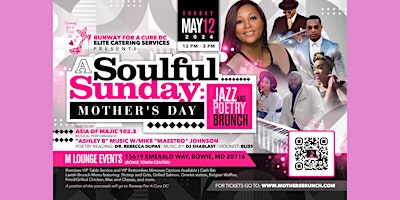 Primaire afbeelding van A Soulful Sunday: Mother's Day Jazz and Poetry Brunch