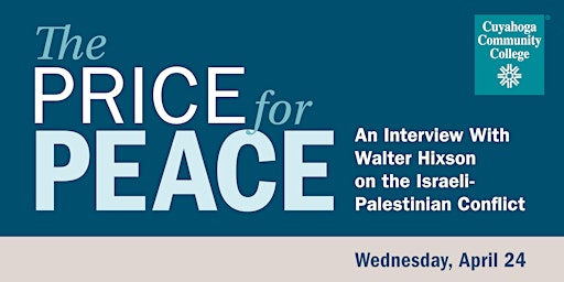 Primaire afbeelding van The Price for Peace: An Interview on the Israeli-Palestine Conflict