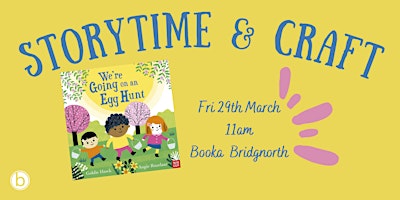 Imagem principal do evento Easter Storytime & Craft at Booka Bridgnorth