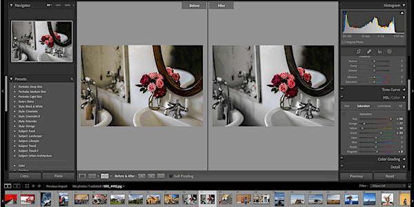 Photo Editing with Adobe Lightroom Classic