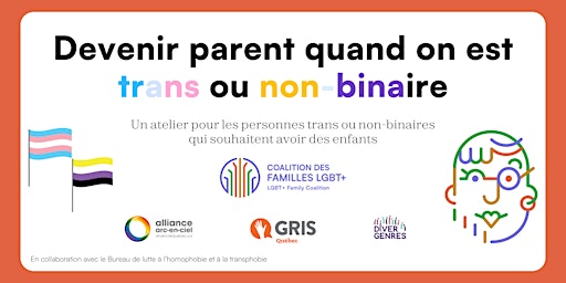 Atelier : Devenir parent (personnes trans ou non-binaires) — Québec primary image