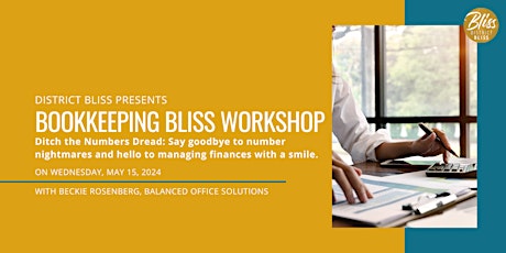 Bookkeeping Bliss Workshop