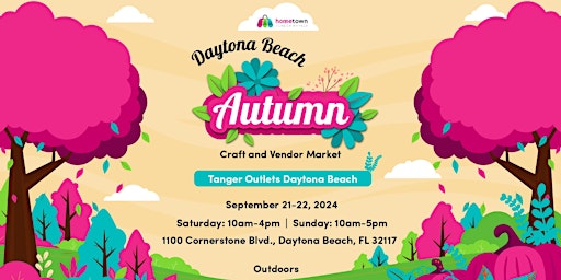 Imagem principal do evento Daytona Beach Autumn Craft and Vendor Market