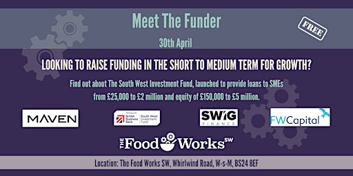 Imagem principal de Meet the Funder with The South West Investment Fund