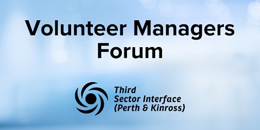 Primaire afbeelding van Volunteer Managers Forum