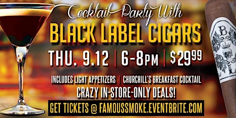 Black Label Cocktail Party