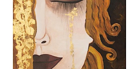 Paint Gustav Klimt - Golden Tears @ The Lost and Found, Knutsford