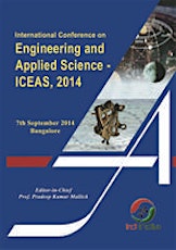 2nd International Conference on Engineering and Applied Science - ICEAS, 2014 primary image
