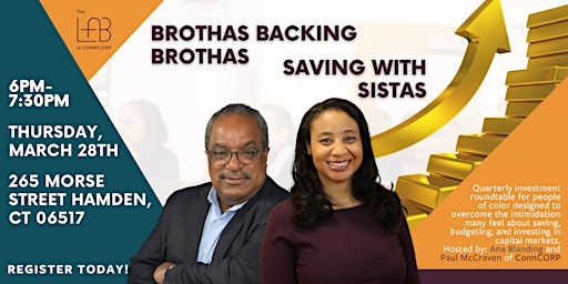 Saving with Sistas and Brothas Backing Brothas primary image