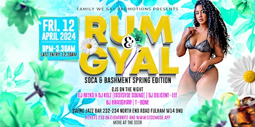 Primaire afbeelding van Rum & Gyal Spring Edition