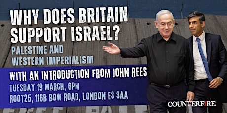Why does Britain support Israel? Palestine and Western Imperialism  primärbild