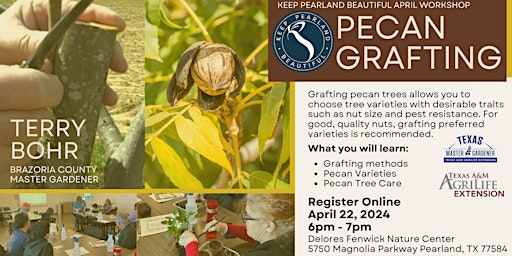 Image principale de KPB Garden Workshop: Pecan Grafting