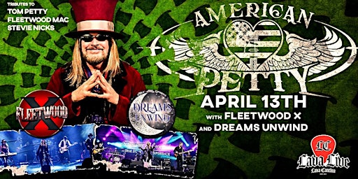 American Petty with Fleetwood X & Dreams Unwind LIVE at Lava Cantina  primärbild