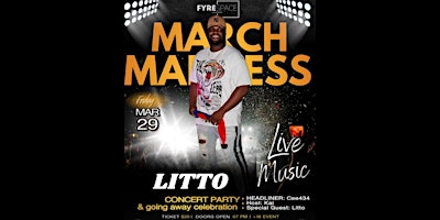 Imagem principal do evento Stage 4 Concert Party Presents: March Madness