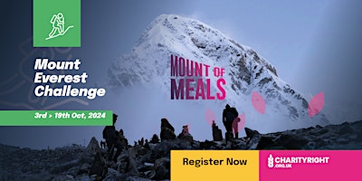 Image principale de Mount of Meals Everest Base Camp Challenge October 2024