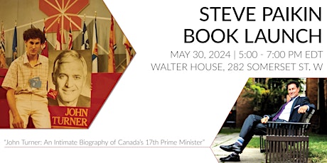 Primaire afbeelding van Steve Paikin Book Launch | Lancement du livre de Steve Paikin