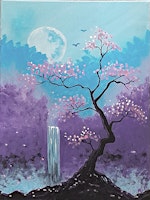 Soft Spring Twilight, a PAINT & SIP EVENT with lisa primary image