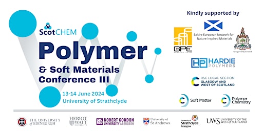 Imagem principal do evento ScotChem Polymer & Soft Materials III Conference