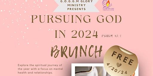 Pursuing God in 2024 BRUNCH primary image