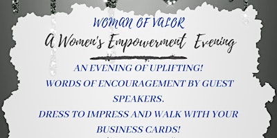 Imagem principal do evento Woman Of Valor